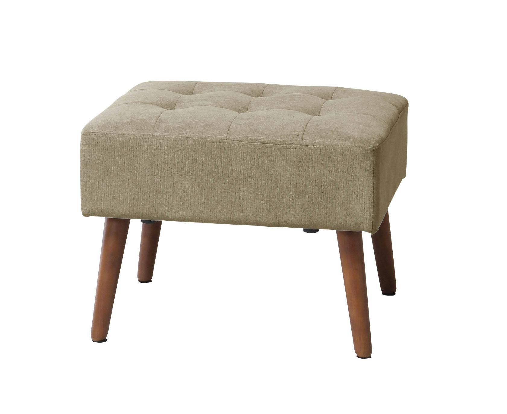 Mash MLD-LS001O(SBE) ミルド オットマン サンドベージュ 56×48×42 ダイニングソファ 2人暮らし 1人暮らし MLDLS001OSBE【別送品】