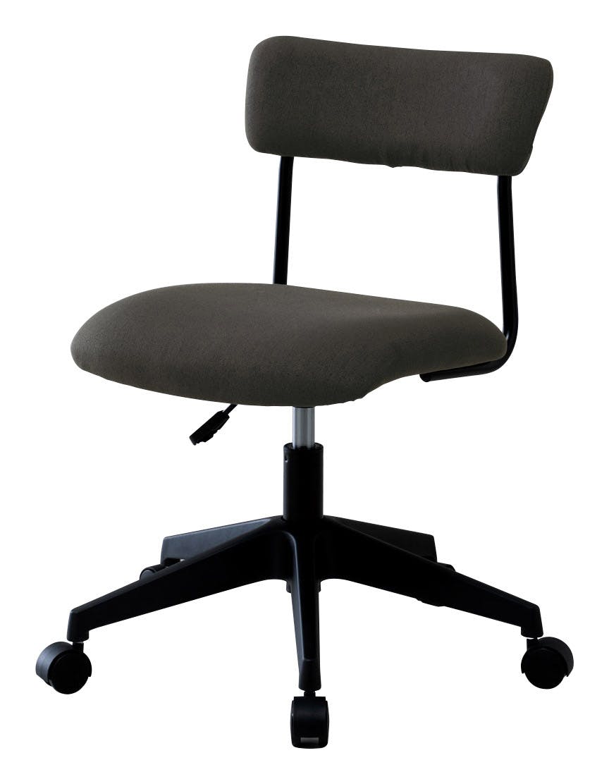 UTILITY PAR-F(DGR) パル ワークチェア ダークグレー 45×48×71.5 デスクチェア 学習椅子 昇降椅子 PARFDGR【別送品】
