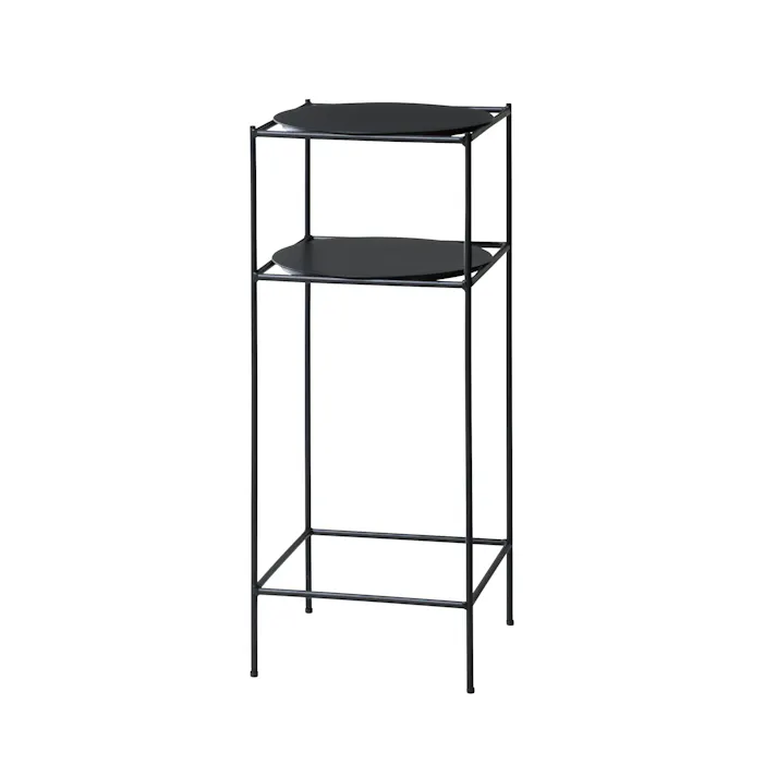 SIEVE SVE-PR001S Antenna Plants Rack Ssize ブラック 30×30×70 ラック 棚 観葉植物 スタンド 消毒液スタンド SVEPR001SBK【別送品】