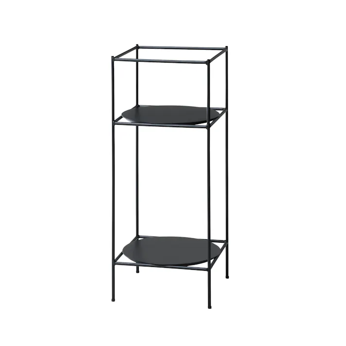 SIEVE SVE-PR001S Antenna Plants Rack Ssize ブラック 30×30×70 ラック 棚 観葉植物 スタンド 消毒液スタンド SVEPR001SBK【別送品】