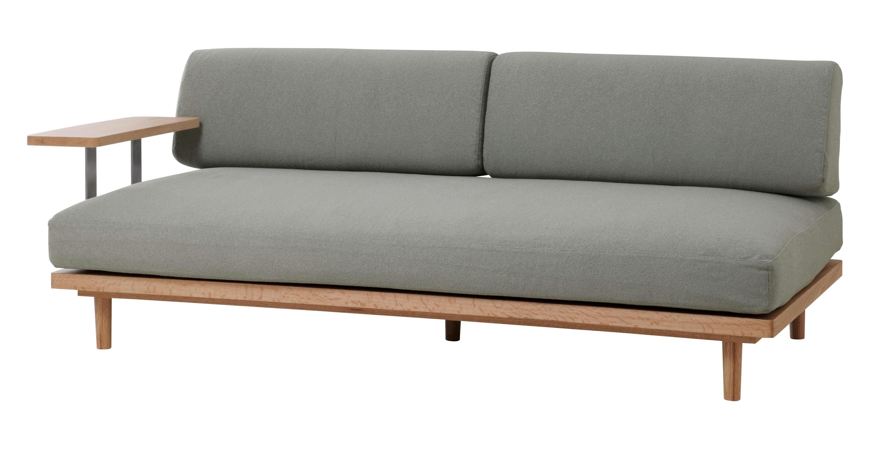 SIEVE SVE-SF026 Any.unit Sofa グレーベージュ 192×90×70 ローソファ アシンメトリー クリーニング可能 SVESF026GBE【別送品】