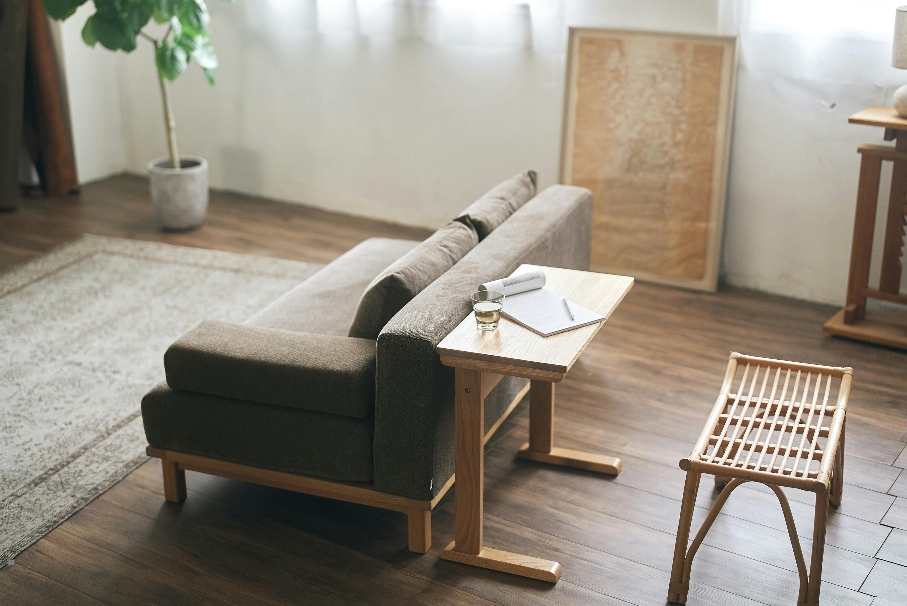 SIEVE SVE-ST003M Light Side Table Msize ナチュラル 68×34×62 サイド