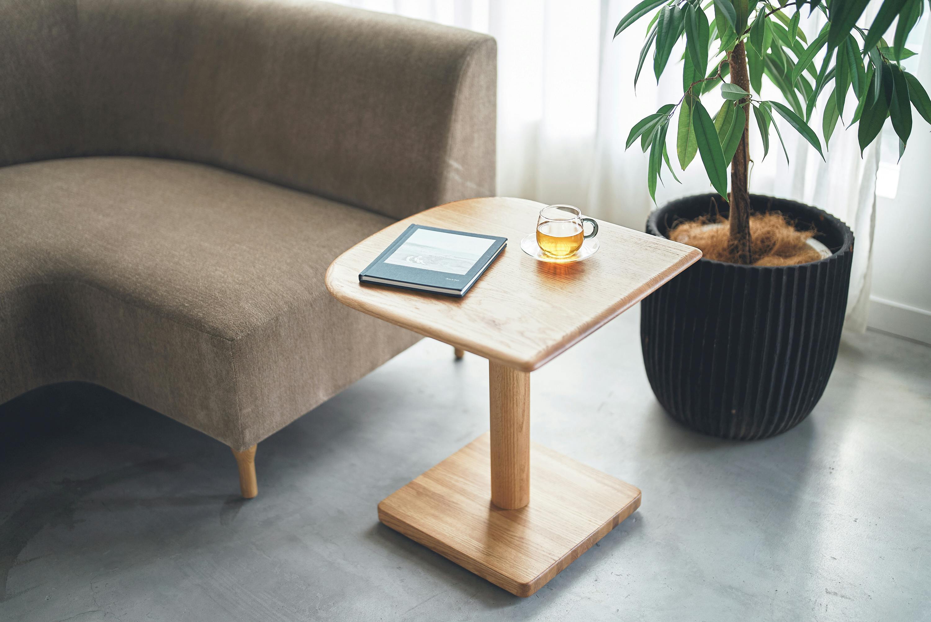 SIEVE SVE-ST004M U Side Table Msize ナチュラル 50×50×50 サイド