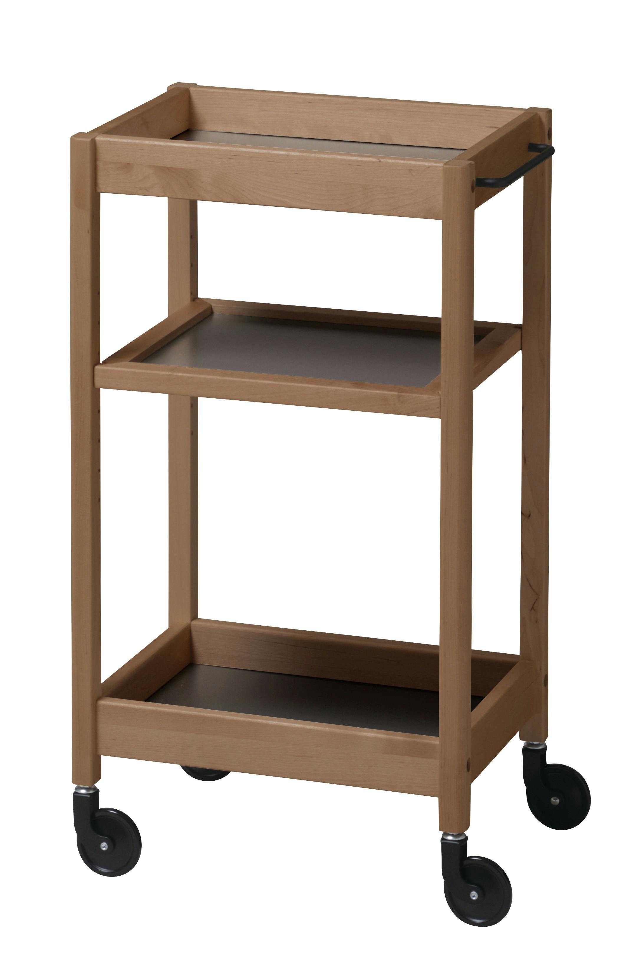 UTILITY TORE-1B(BR) トーレ ワゴン ブラウン 44×32×80 キッチンワゴン リビングワゴン 木製 TORE1BBR【別送品】