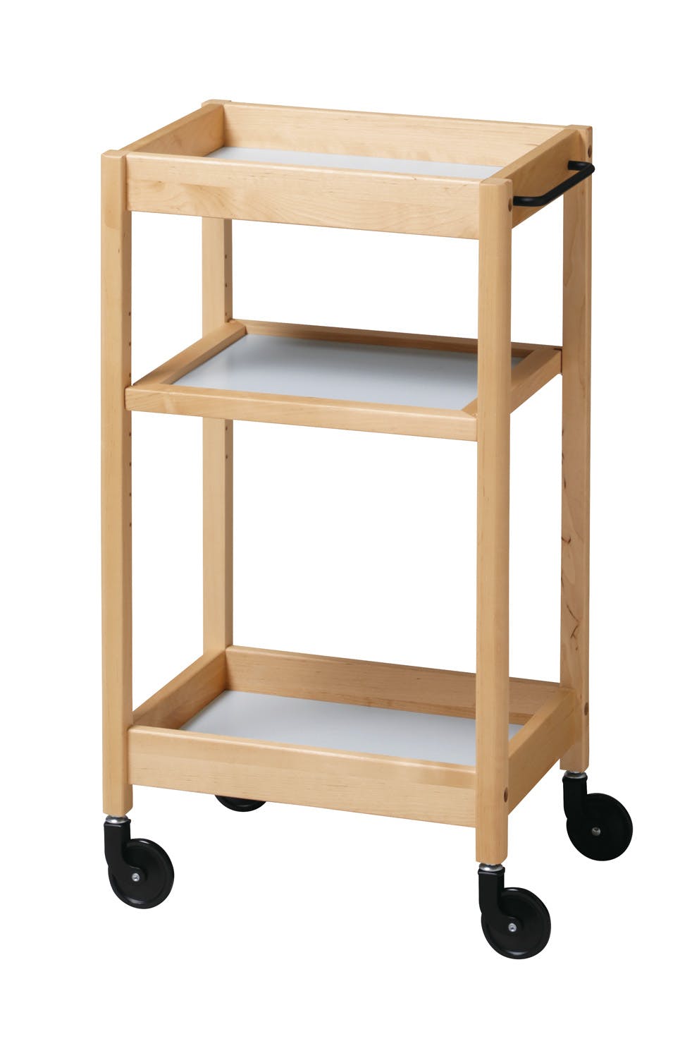 UTILITY TORE-1B(NA) トーレ ワゴン ナチュラル 44×32×80 キッチンワゴン リビングワゴン 木製 TORE1BNA【別送品】