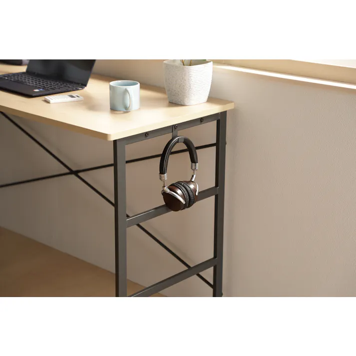 UTILITY VAN-D140(NA) ヴァンナ デスク ナチュラル 140×50×72 ワークデスク パソコンデスク ナチュラル VAND140NA【別送品】