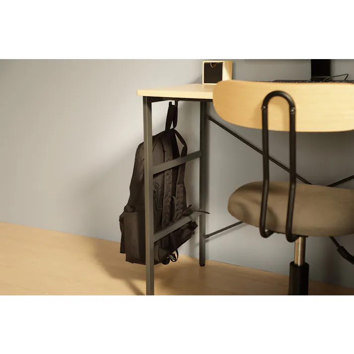 UTILITY VAN-D140(NA) ヴァンナ デスク ナチュラル 140×50×72 ワークデスク パソコンデスク ナチュラル VAND140NA【別送品】