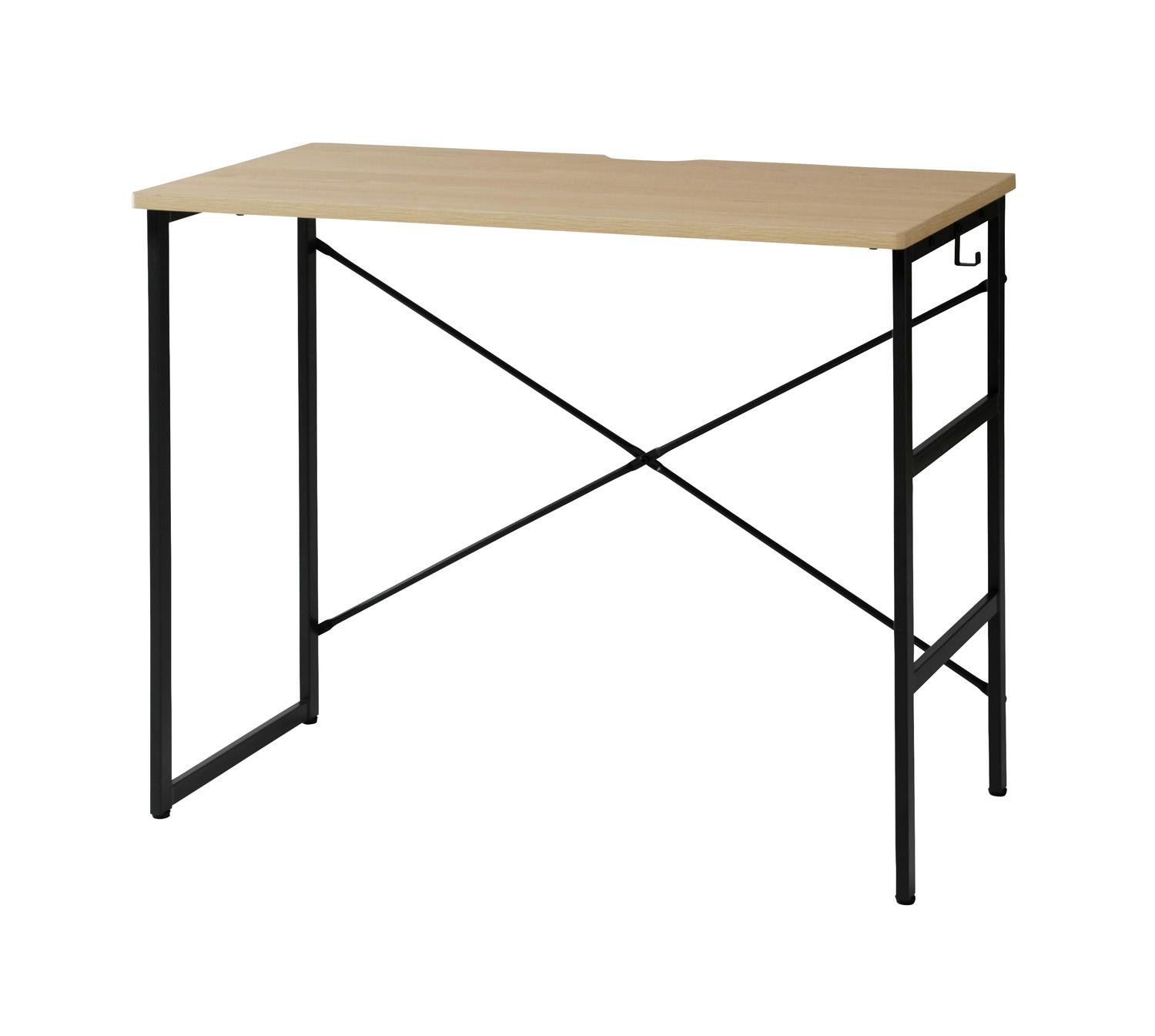 UTILITY VAN-D90(NA) ヴァンナ デスク ナチュラル 90×50×72 ワークデスク パソコンデスク ナチュラル VAND90NA【別送品】