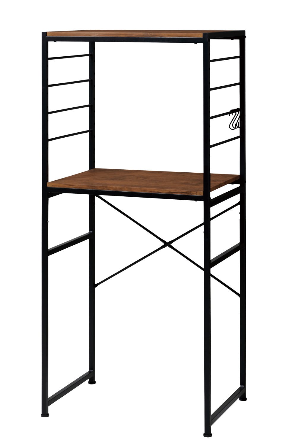 UTILITY VGR-T2(BR) ごみ箱上ラック ブラウン 64×45×140 キッチン収納 レンジラック 省スペース VGRT2BR【別送品】