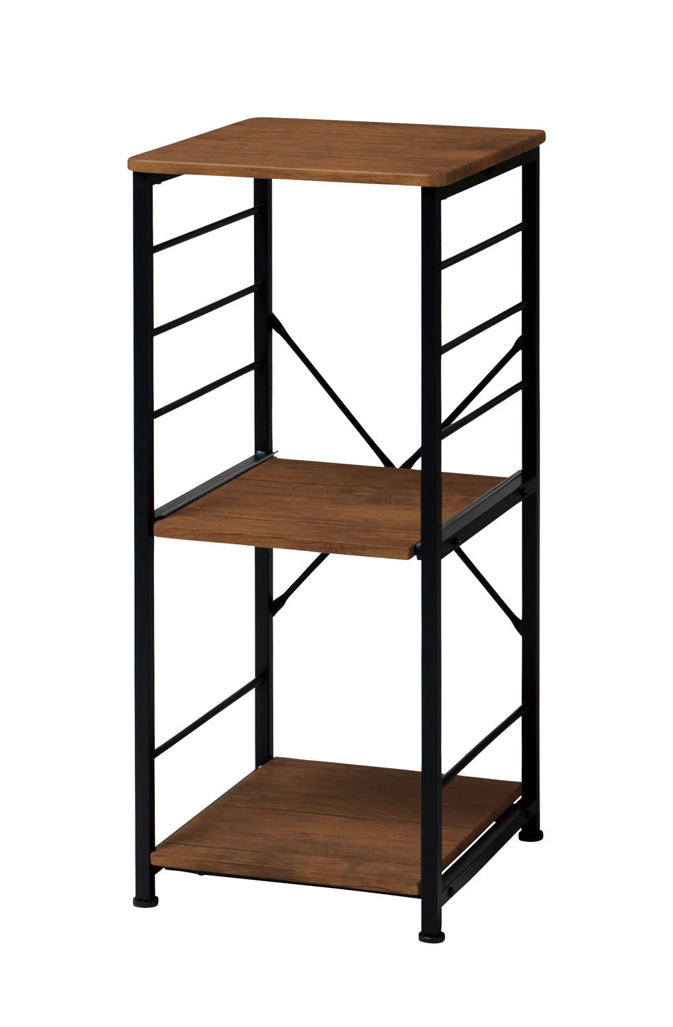 UTILITY VSK-40(BR) スリムキッチンラック ブラウン 40×45×90 キッチン収納 隙間収納 省スペース VSK40BR【別送品】