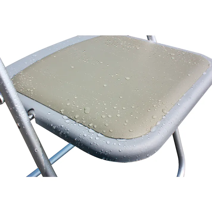 UTILITY アルミ折畳みイス(クッションパット付) グレー 屋外対応可能 業務用 イベント用 AFC2APUGR【別送品】