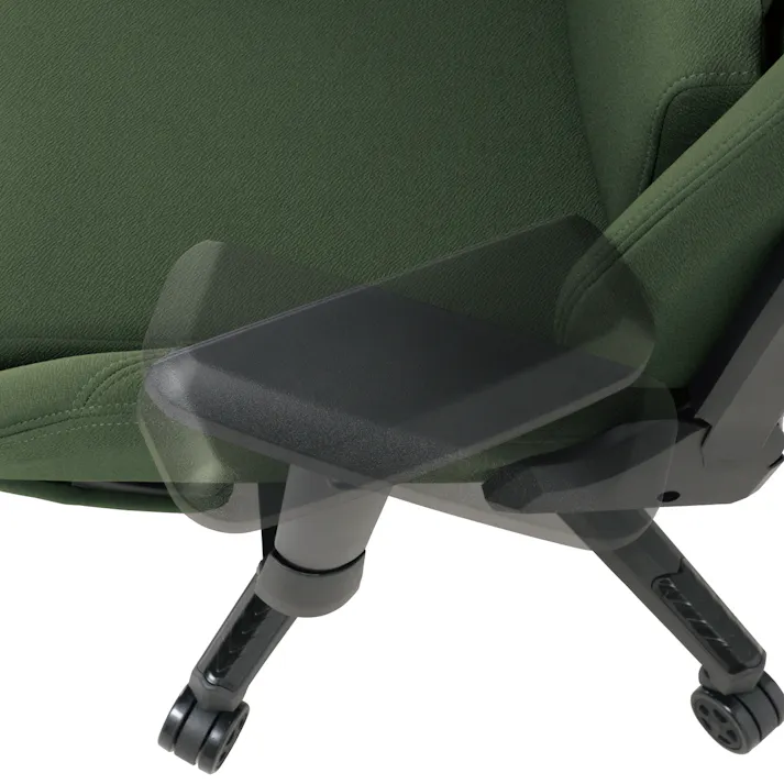 UTILITY オフィスチェア ブラック ゲーミングチェア ヘッドレスト付き フットレスト付き CKS5BK【別送品】