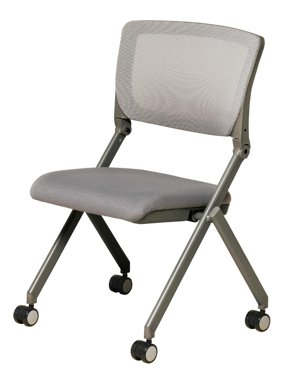 UTILITY ネスティングチェア グレー 会議用 催事用 業務用 KRM430GGR【別送品】