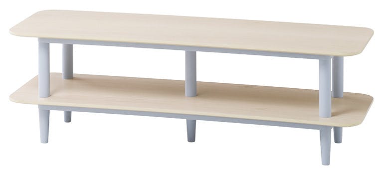 UTILITY ログ ローボード ナチュラル テレビ台 木製 工具不要 LOGLB001NA【別送品】