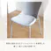 UTILITY シエルナ チェア ベージュ 樹脂チェア クッション付き ミーティングチェア SELCBE【別送品】