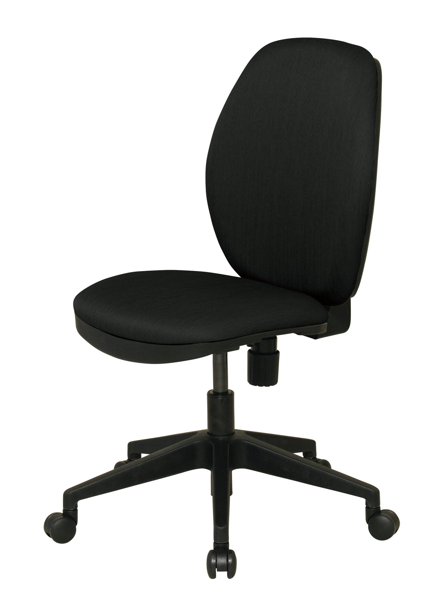 UTILITY スウィングチェア ブラック オフィスチェア 事務椅子 業務用 YSC01BK【別送品】