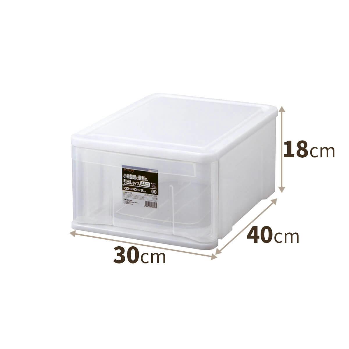 天馬 プレクシー プレクシーケース M クリアナチュラル 引き出し収納