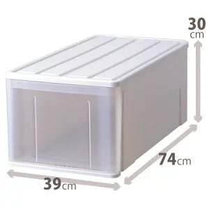 天馬 たっぷり収納 ケース74L 押入れ収納 衣類収納ケース 引き出し収納