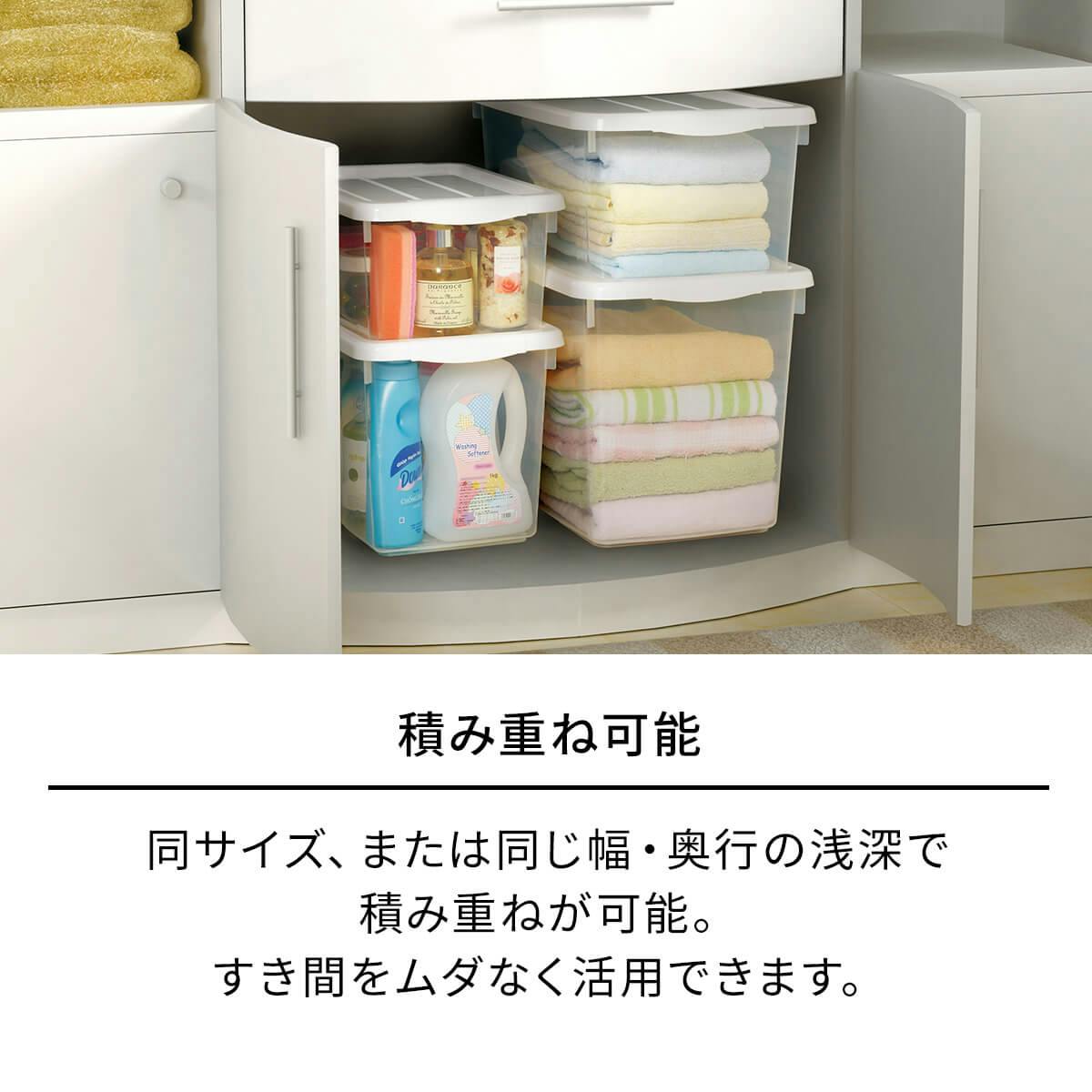 天馬 プロフィックス フリーボックス 40浅型 収納ボックス 衣類収納