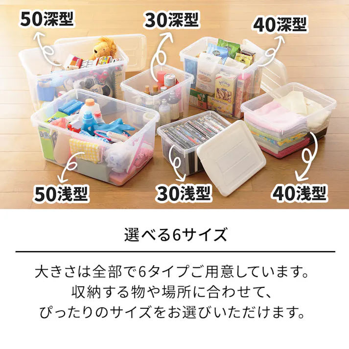 天馬 プロフィックス フリーボックス 50浅型 収納ボックス 衣類収納ケース フタ式収納 4904746070142【別送品】