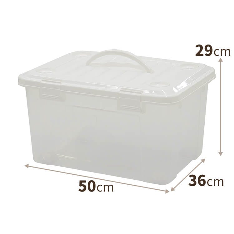 天馬 プロフィックス フリーボックス35 ハンドル付 収納ボックス 衣類