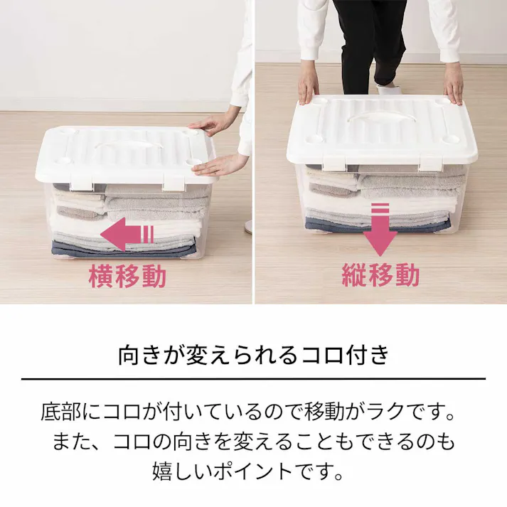 天馬 プロフィックス フリーボックス10 ハンドル付 持ち手付き 多用途 衣類収納ケース 4904746081360【別送品】