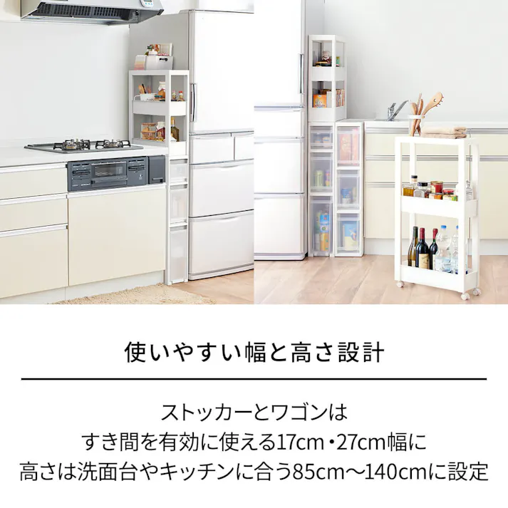 天馬 ファビエ スキピタストッカー ワイド5段 S-131W すっきり整頓シリーズ 省スペース 整理整頓 引き出し付き 4904746118486【別送品】