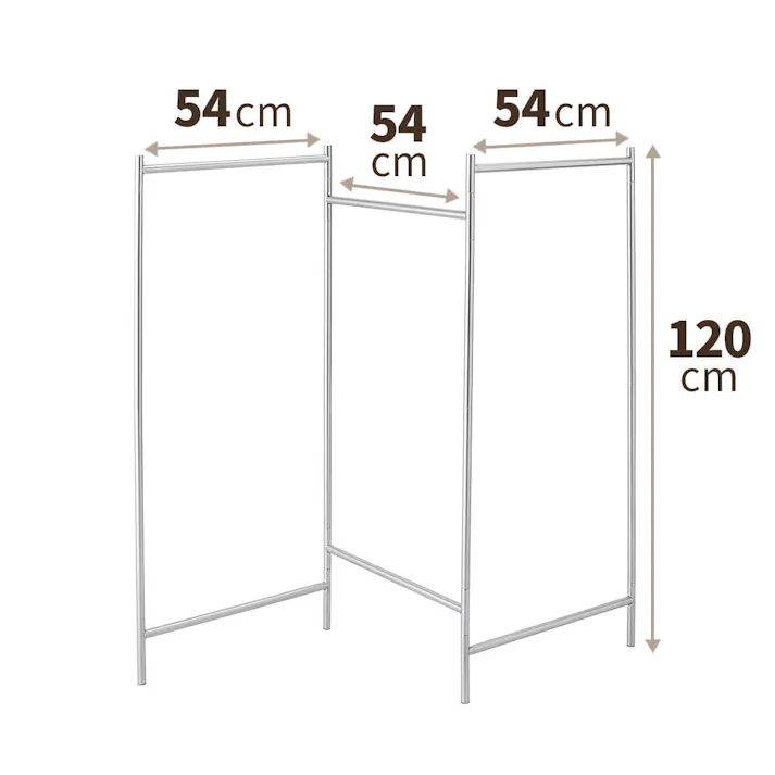 ポーリッシュ インテリア物干し パネルS PSI-02 折りたたみ 省スペース 室内対応 4904746119018【別送品】