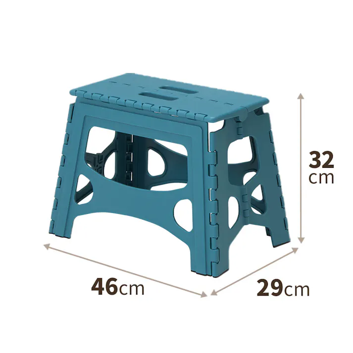 天馬 フォールディングステップ 32ワイド ラムネブルー 踏み台 屋内脚立 折りたたみ 4904746128331【別送品】