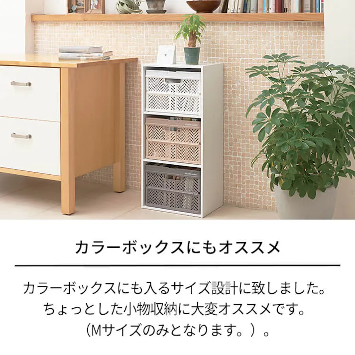 天馬 プロフィックス 折りたたみバスケットハンドル付き S ベージュ 折りたたみコンテナ 重ね収納ボックス 買い物かご 4904746128355【別送品】