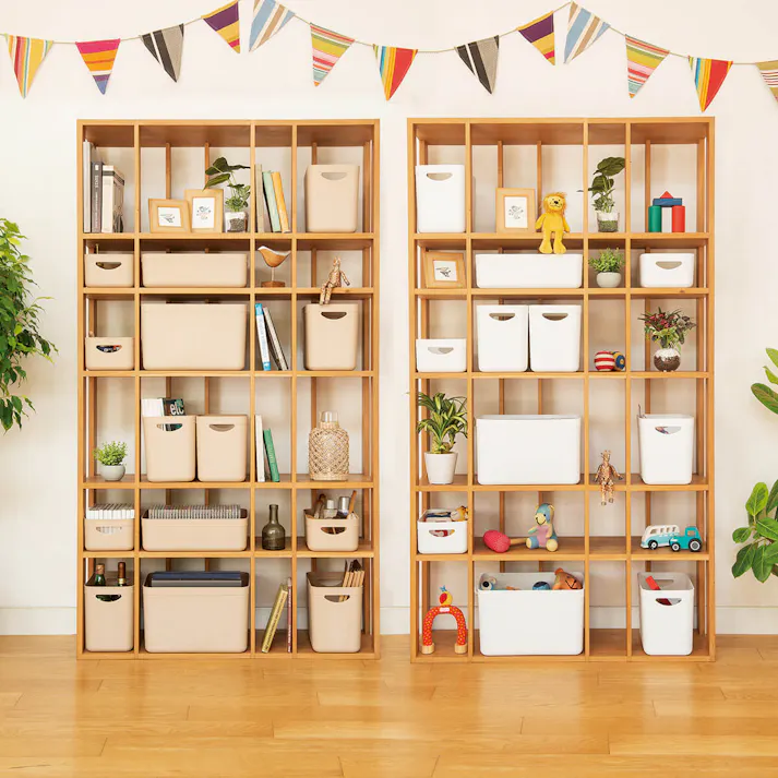 天馬 やわらか収納 ケース ハーフ浅型 ホワイト 小物収納 インナーボックス 別売りフタ 4904746132277【別送品】