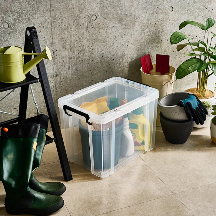 天馬 ロックス 660-2L クリア 多機能 耐久性 コンテナボックス 4904746431387【別送品】