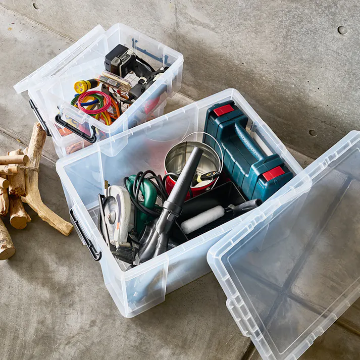 天馬 ロックス 660-2L クリア 多機能 耐久性 コンテナボックス 4904746431387【別送品】