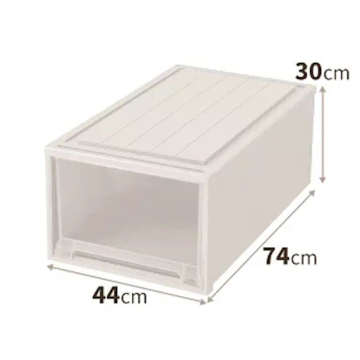 天馬 ビュート ケースワイドW-30 押入れ収納 衣類収納ケース 引き出し収納 4904746640185【別送品】