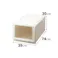 天馬 フィッツ ユニットケース(L)3930 2個セット カプチーノ 4904746644381【別送品】