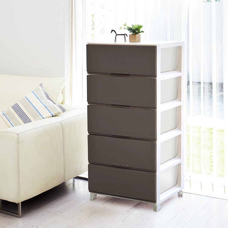 引き取り希望★　廃盤　天馬 ルームケース PROFIX ピンク 可愛いタンス 天馬 プロフィックス ルームケース 5404 ブラウン (110006968