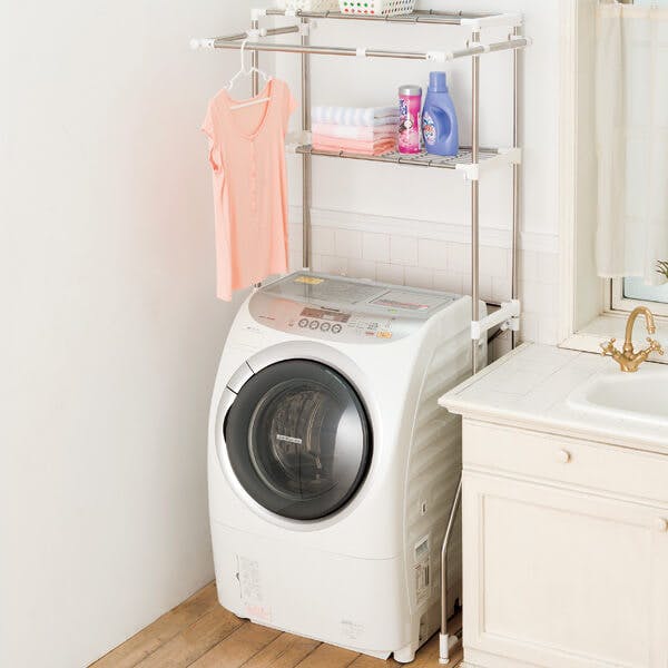 天馬 ポーリッシュ スライド式ランドリーラック PS-12