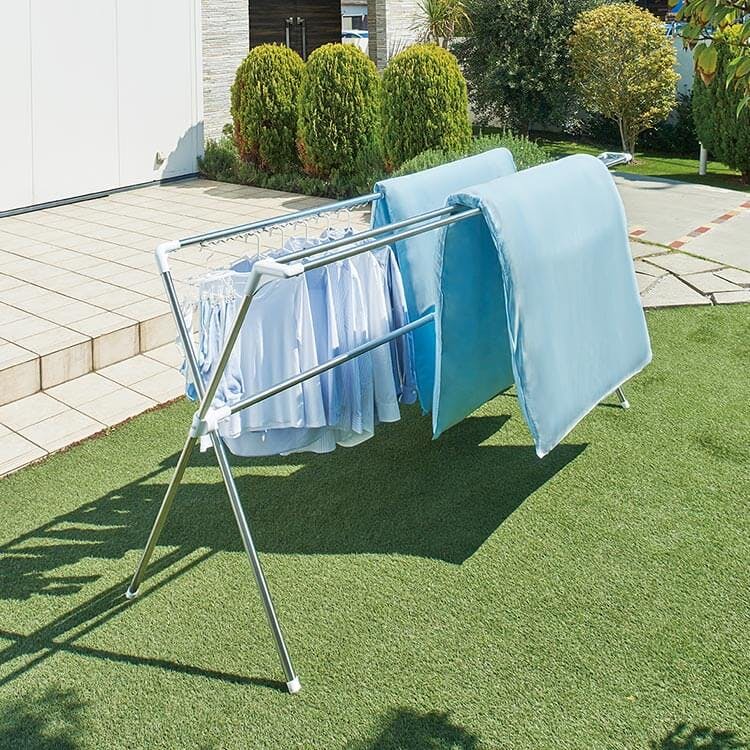 天馬 ポーリッシュ 伸縮式布団干しX型ダブルバー PS-26WB (811000682