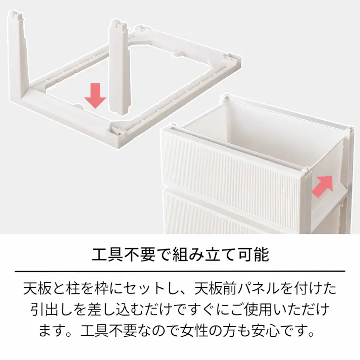 天馬 プロフィックス スタイルケース組立式 6504深型 ブラウン (110013912) 衣類収納 チェスト リビング収納 4904746139122【別送品】