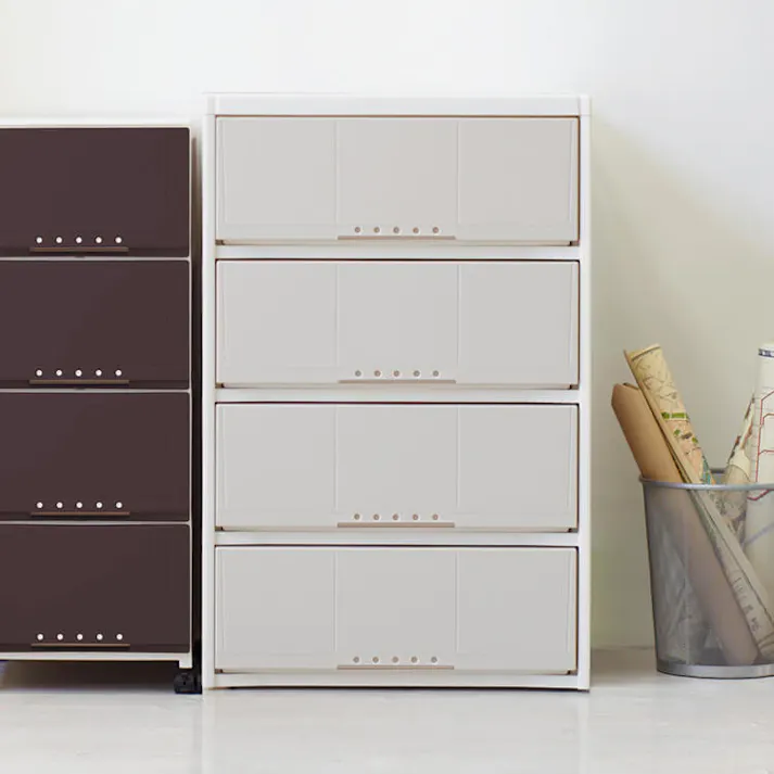 天馬 プロフィックス ルームケース L-6004 カプチーノ (110001230) 衣類収納 チェスト リビング収納 4904746437686【別送品】