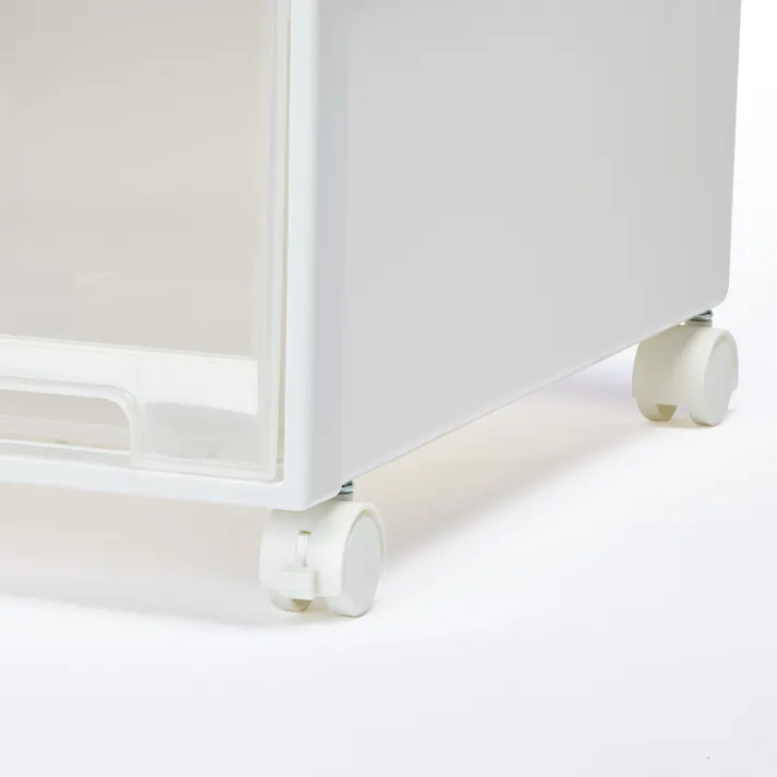 フィッツ ケース 74-44L ホワイトクリア インテリア 引出式 押入れ収納 衣類収納ケース 引き出し収納 別売りキャスター対応 4904746156488【別送品】