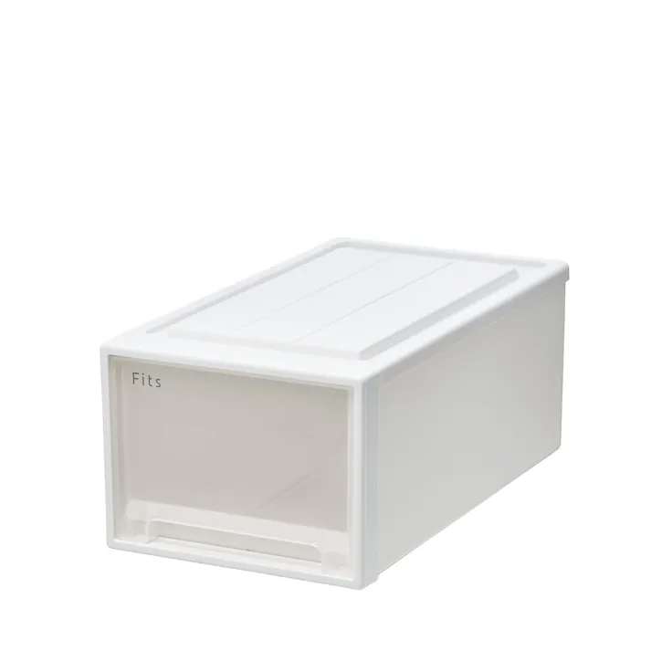 フィッツ ケース 53-30M ホワイトクリア インテリア 引出式 クローゼット収納 衣類収納ケース 引き出し収納 別売りキャスター対応 4904746156501【別送品】