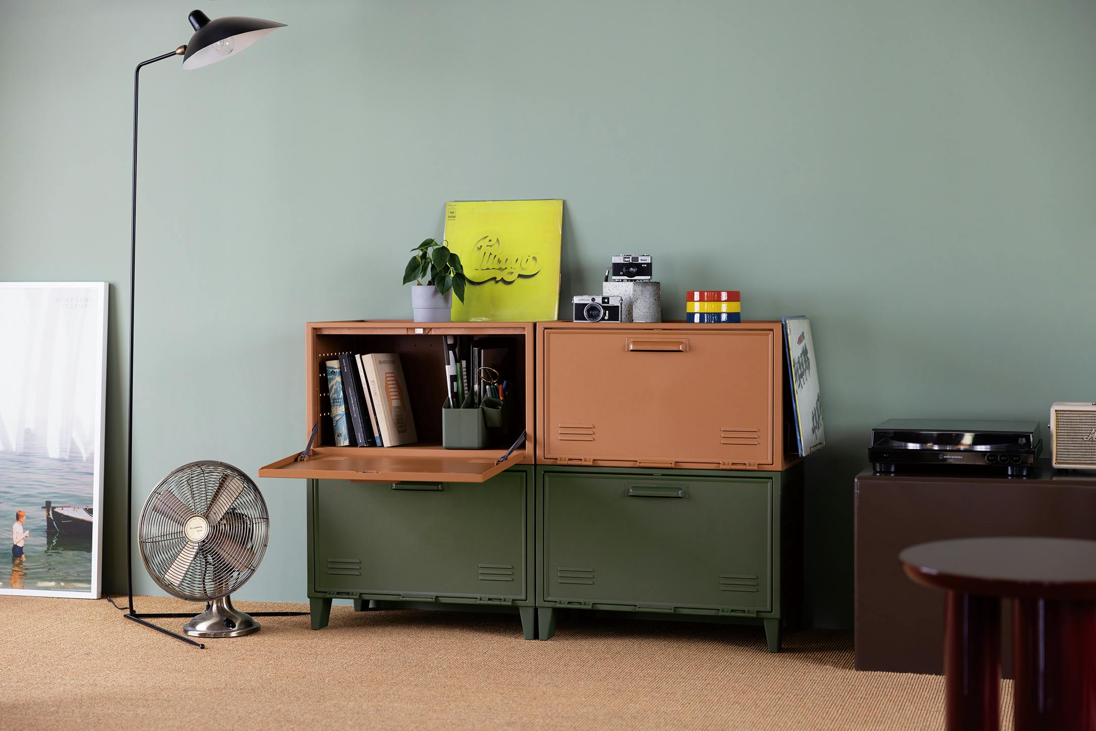 什器セットC(ブラウン) CDM LC】MADO 6窓(マルシェ什器)【別送品】 | 木材 通販