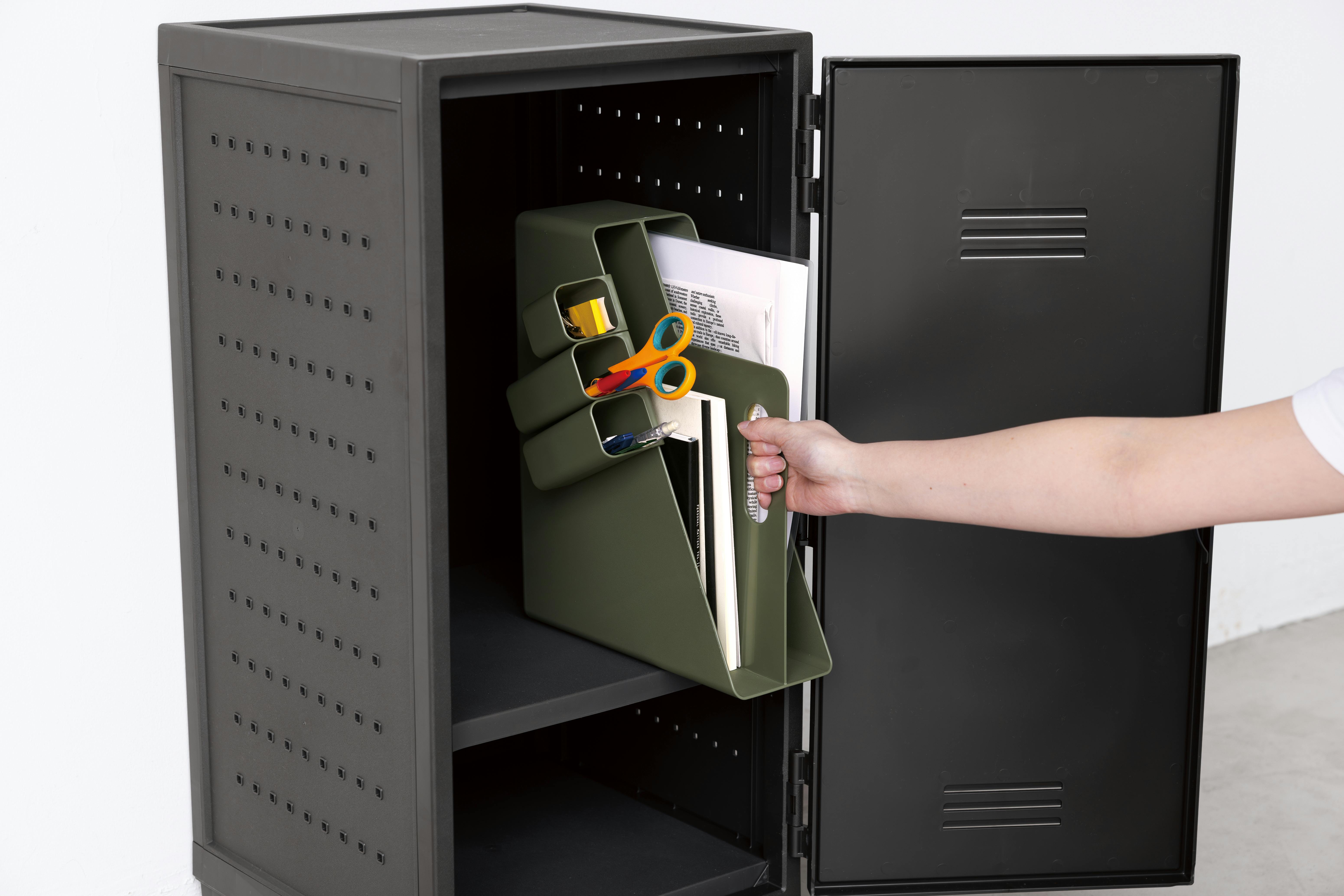 フィッツ キャリーファイルボックス オレンジ 小物収納 ファイル