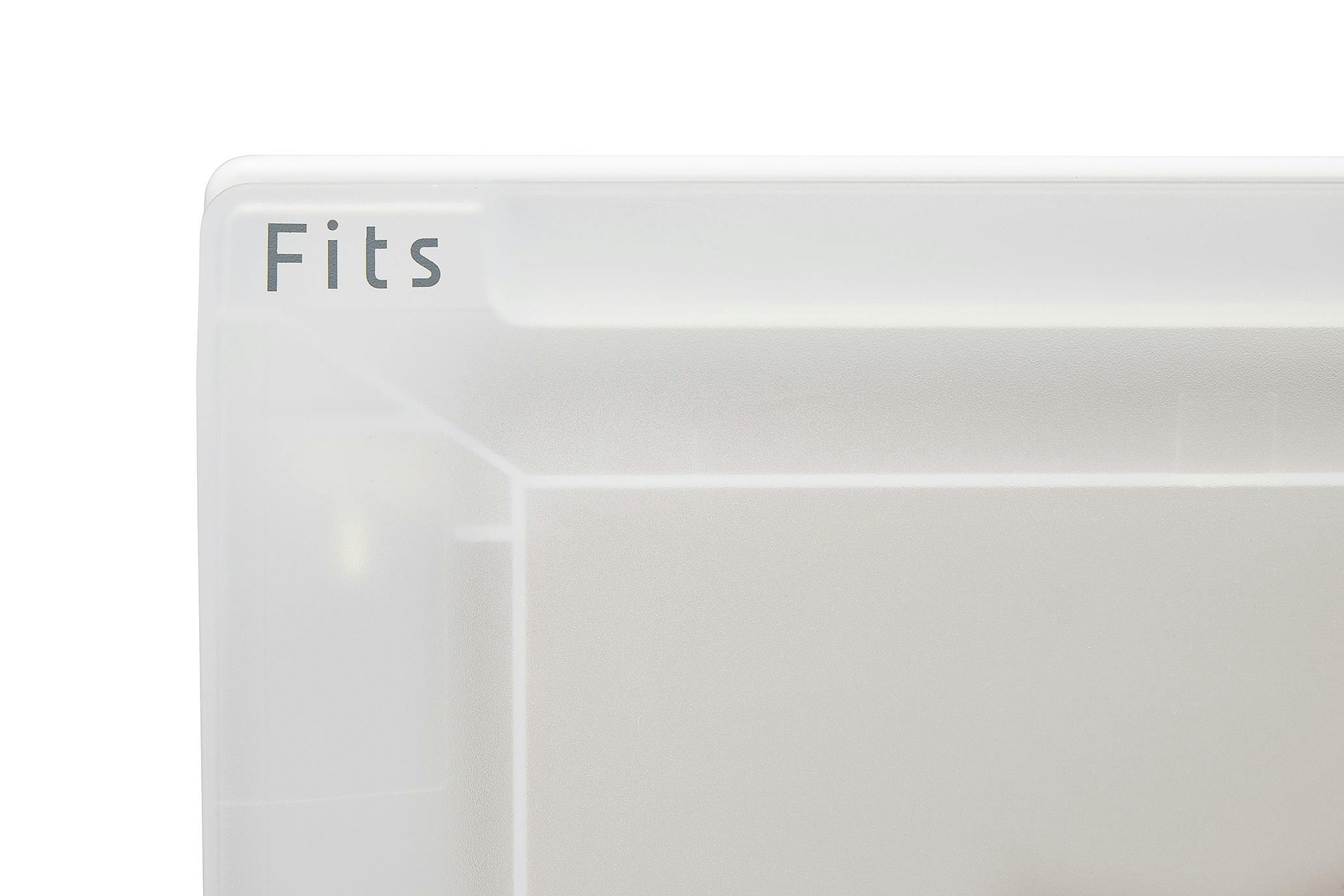 フィッツ ケース アドバンス 55-40S ホワイトクリア 4個セット 拡張