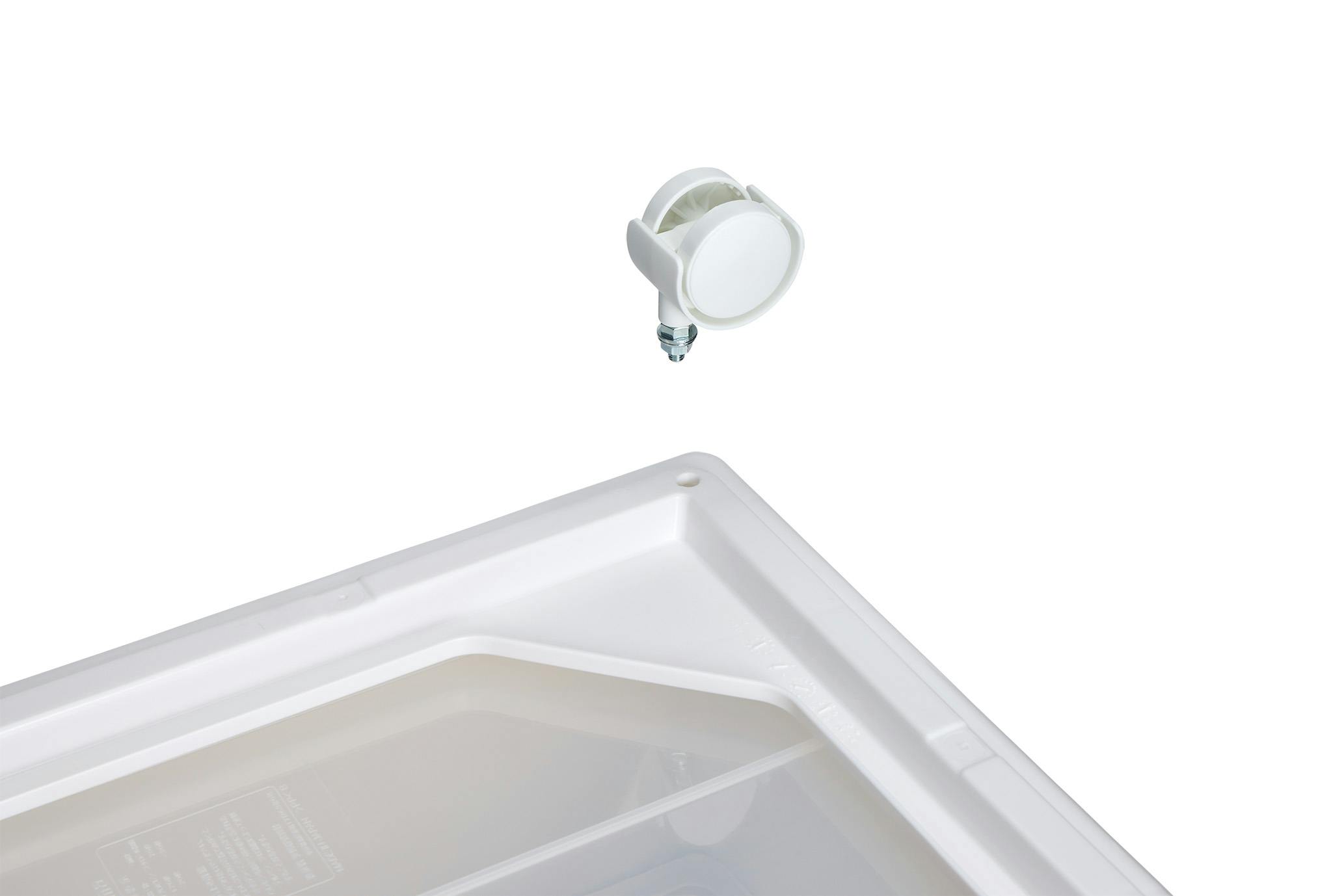 ニシニシ様　キャスター ドウシシャ ルミナス ネジ式ナイロンキャスター 車輪径7．5cm