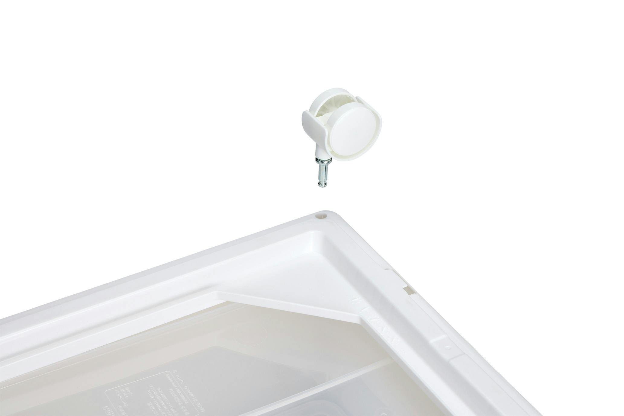 フィッツ 差込式キャスター CSP-40 ホワイト 20個セット 車輪