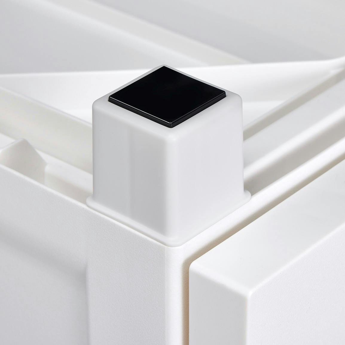 フィッツ(Fits) フィッツチェスト 7507 ホワイト 75×41×144 簡単組立