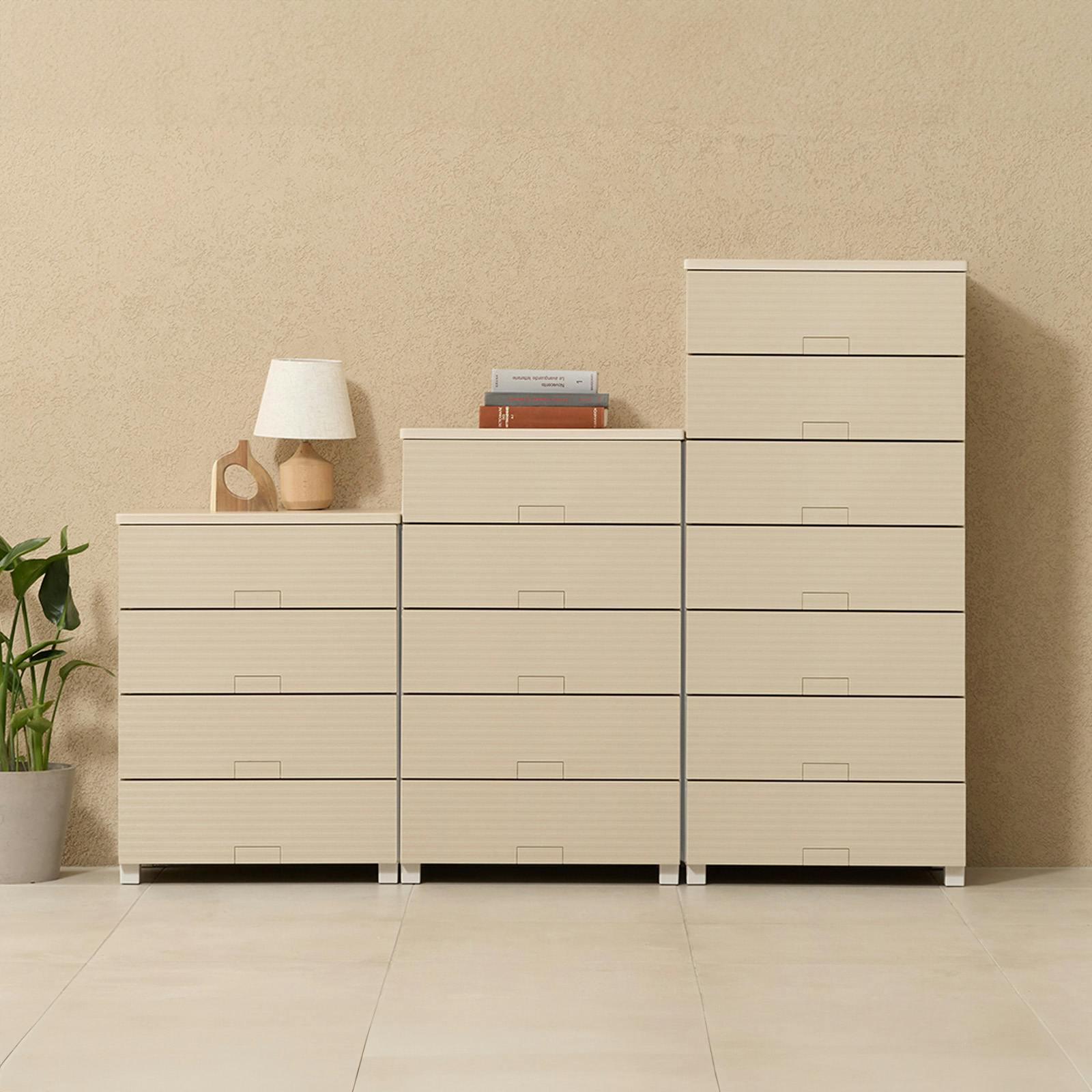 フィッツ(Fits) フィッツチェスト ウッド 6504 ベージュ 65×41×85 完成