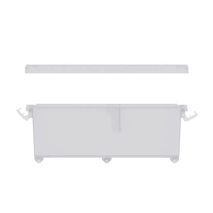 いれと庫 CD(ワイド) 8個セット オールクリア 29×46.5×18 収納ケース 積み重ね 透明 110005233【別送品】